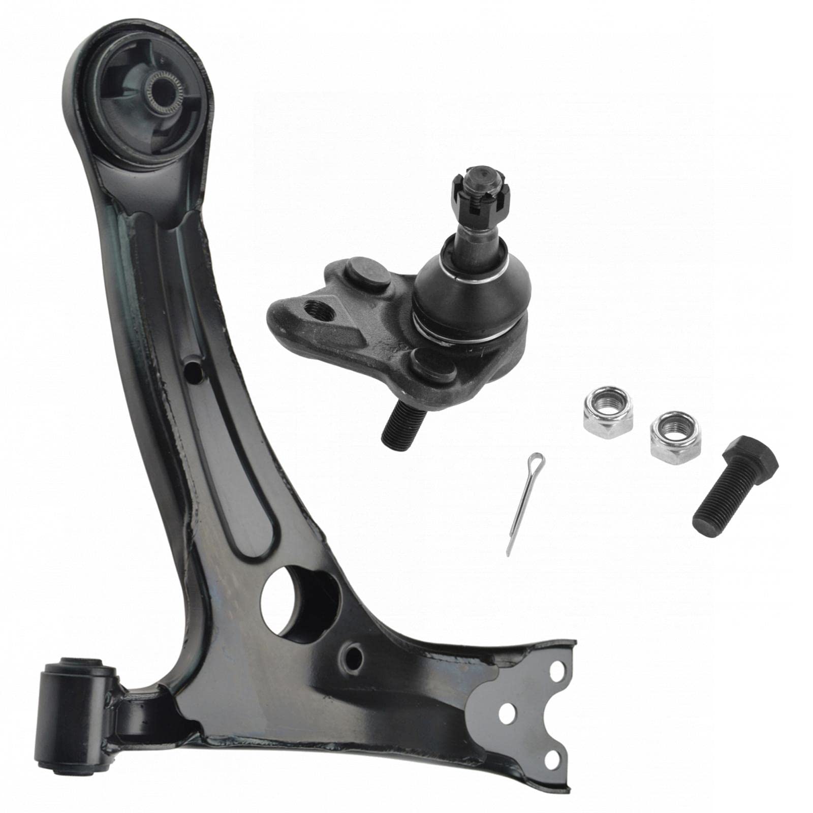 Trq Front Right Lower Control Arm With Ball Joint Passenger Side Compatible With 2000-2005 Toyota Celica 2003-2008 Corolla