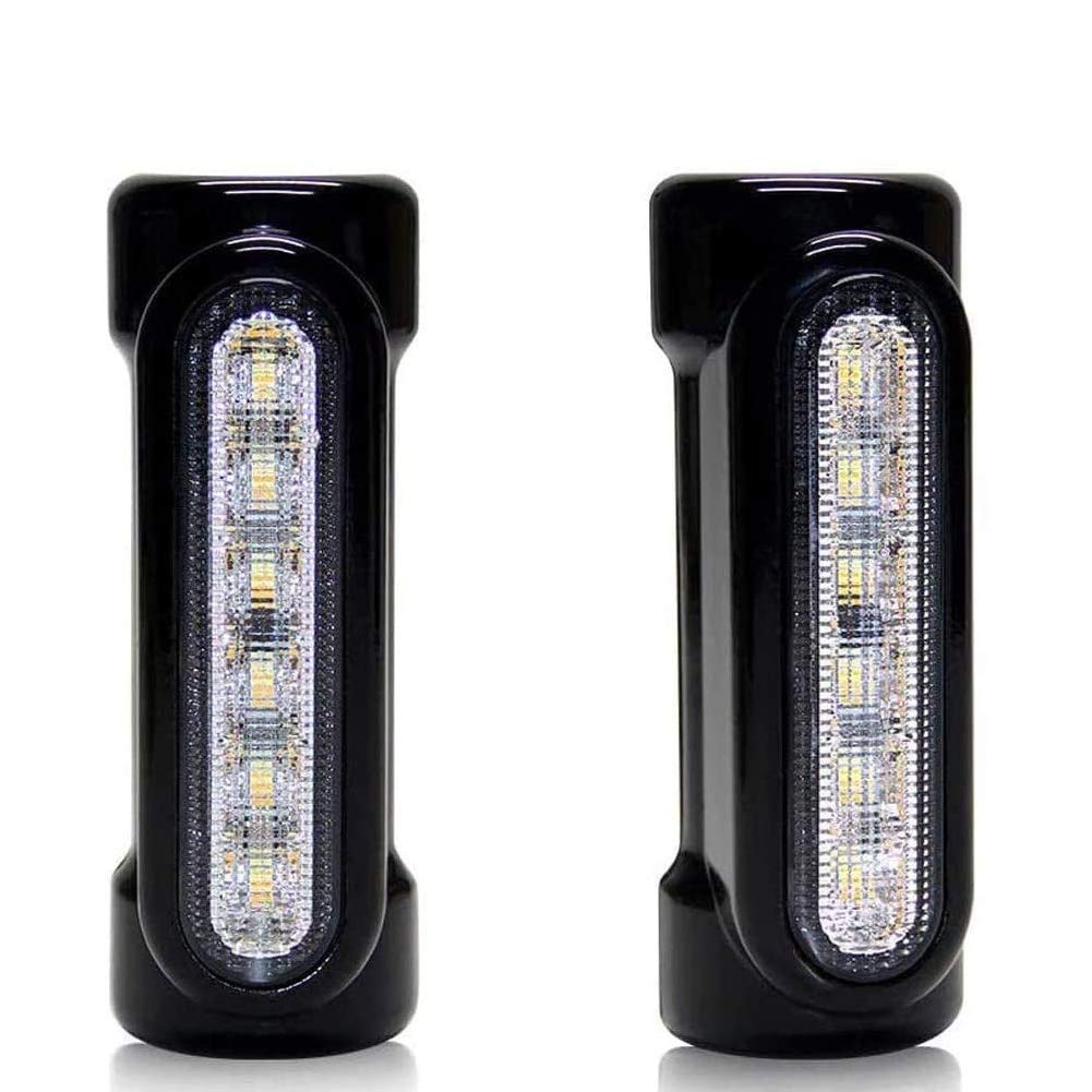 Opl5 Motorcycle Highway Bar Lights Switchback Driving Lights Led Amber Turn Signals White Driving Led Crash Bar Lights For 1-1/4