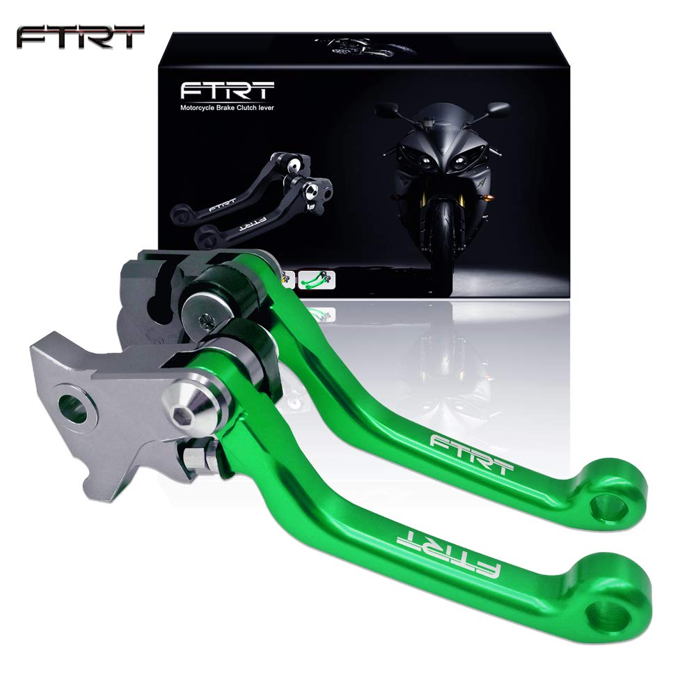 Ftrt Pivot Dirt Bike Brake Clutch Levers Compatible With Kx65 2000-2022; Kx85 01-22; Kx100 2001-2022, Kx125 00-05; Kx250 00-04;