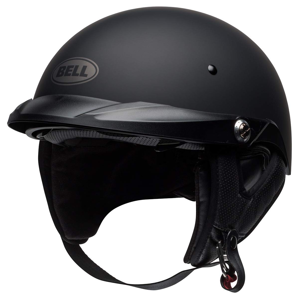 Bell Pit Boss Half Helmet (Matte Black - Large)