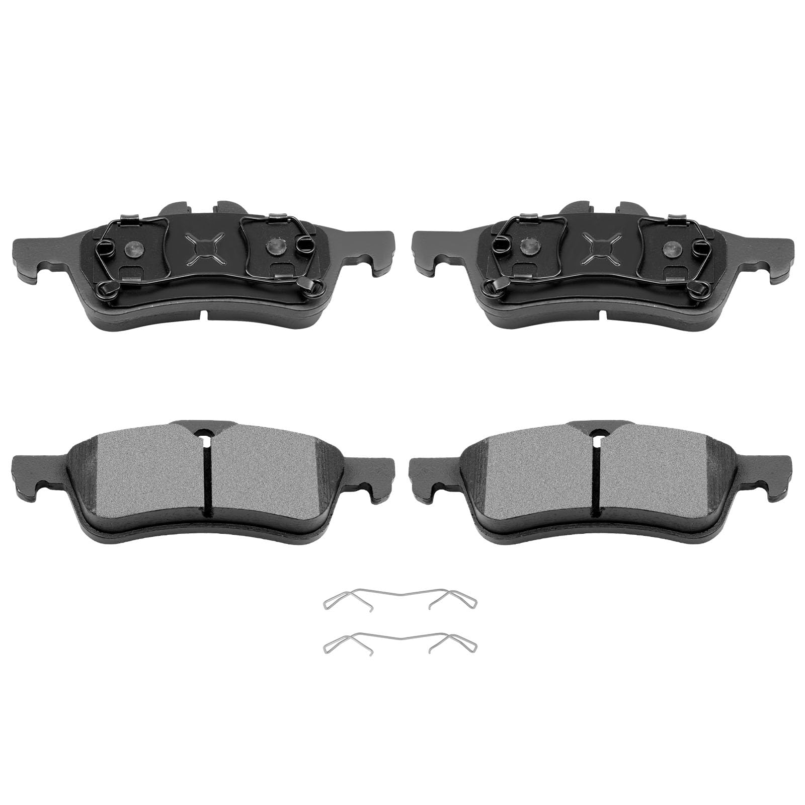 Automuto 4Pcs Rear Ceramic Disc Brake Pads Set D1060 For Mini Cooper 2002-2008