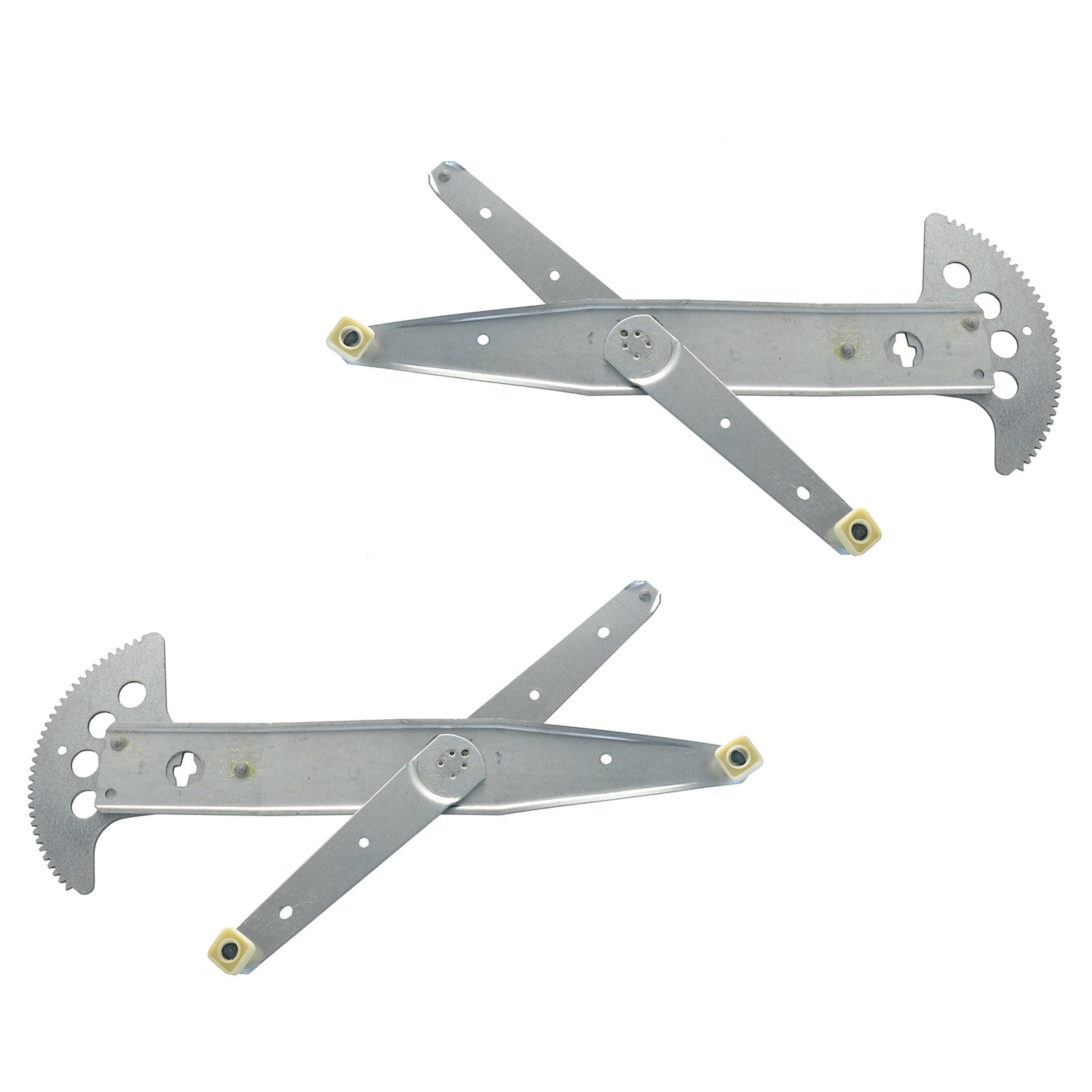 Trq Front Power Window Regulator Set Compatible With 05-07 Buick 97-08 Chevrolet 97-04 Oldsmobile 97-05 Pontiac Saturn