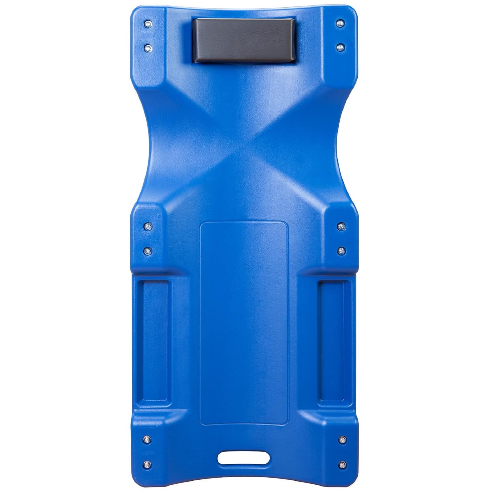 BIG RED ATRP6240UR Blow Molded Plastic Rolling Garage/Shop Creeper: 40'' Mechanic Cart with Padded Headrest and 6 Casters,250 LB