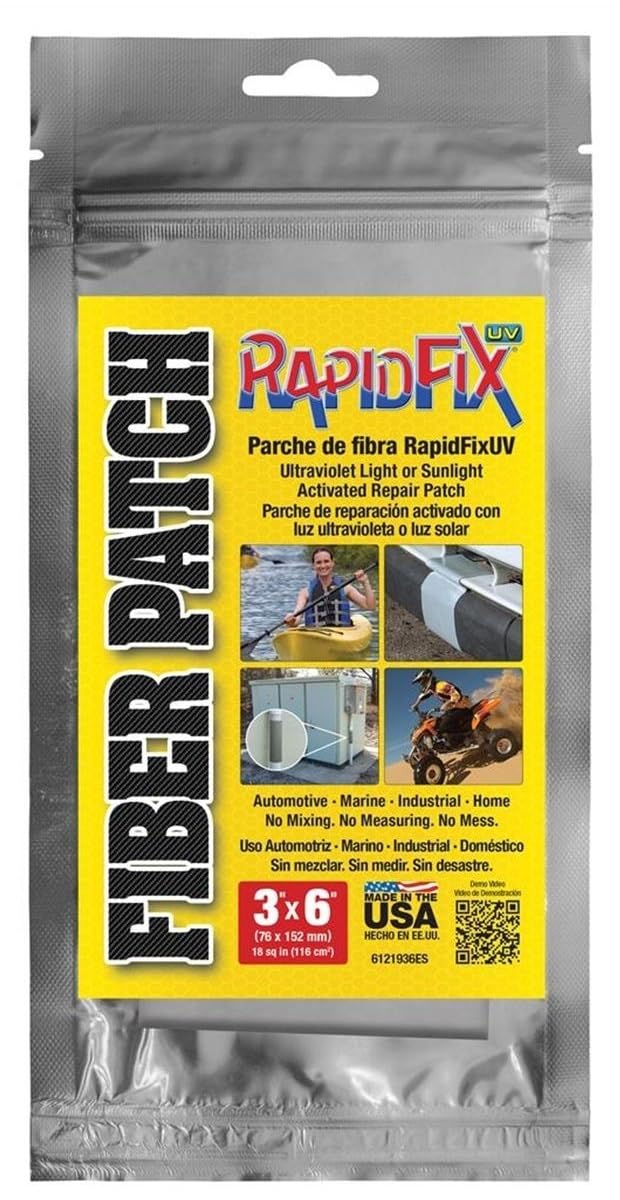 RapidFix UV Fiber Repair Patch 3''x 6''