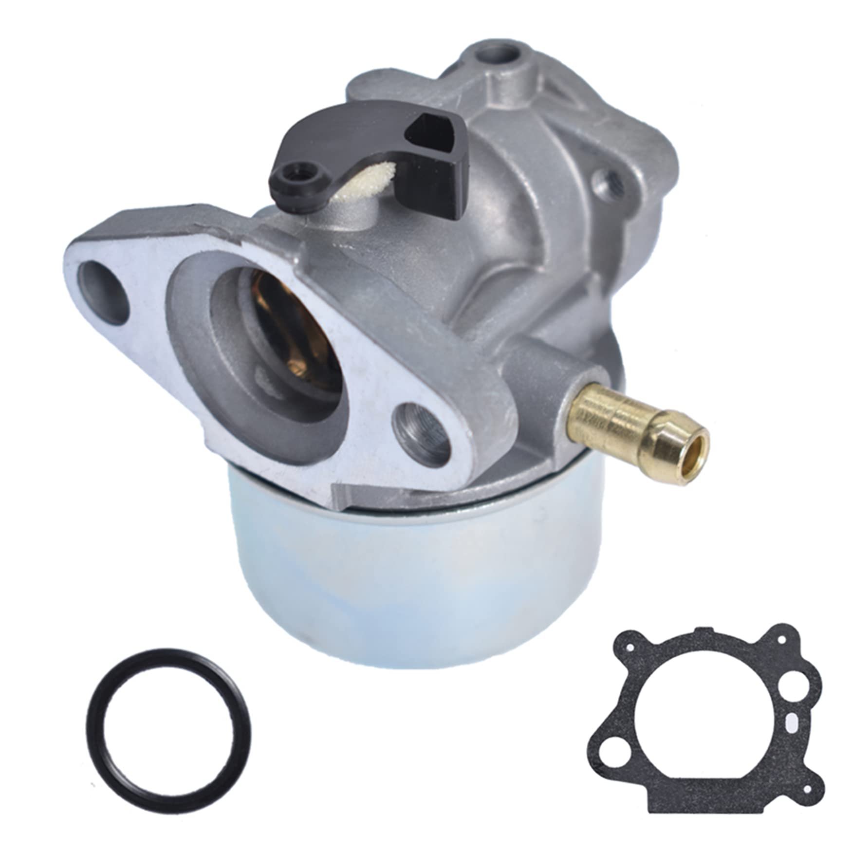 WFLNHB Carburetor Replacement for Briggs Stratton 498170 6150 4-7HP Engines with No Choke 799868 498170 497586 498254
