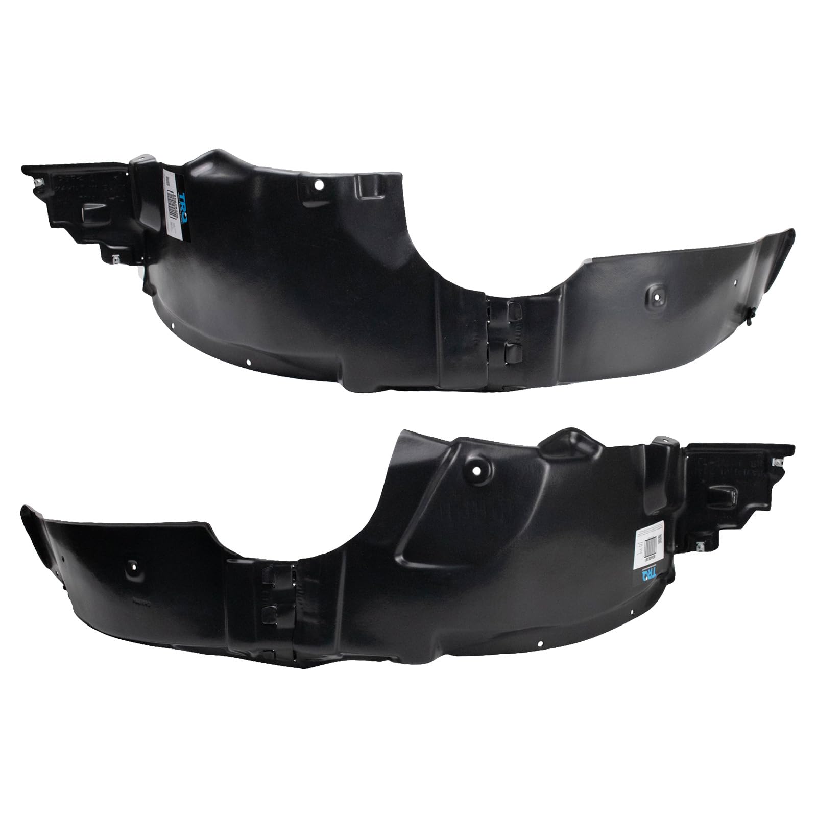 Trq Inner Fender Liner Set Compatible With 2016-2019 Chevrolet Spark Gm1248294 Gm1249294