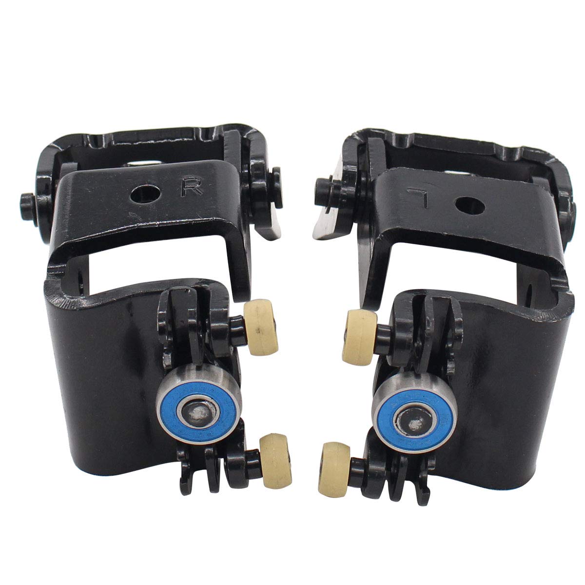 Newyall Set Of 2 Rear Left Driver And Right Passenger Side Sliding Door Center Roller Assembly For Honda Odyssey 1999-2004 Replace 72560-S0X-A53 72520-S0X-A53