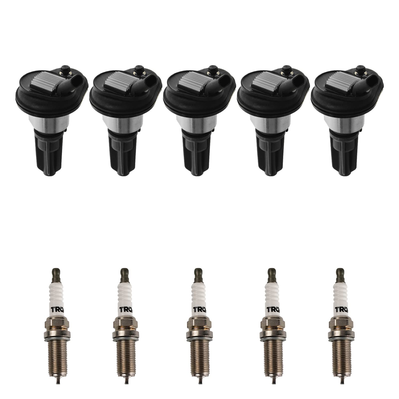 Trq Ignition Kit Ignition Coil Spark Plugs Compatible With 2004-2006 Chevrolet Colorado Gmc Canyon 2006 Hummer H3 Isuzu I-350 20