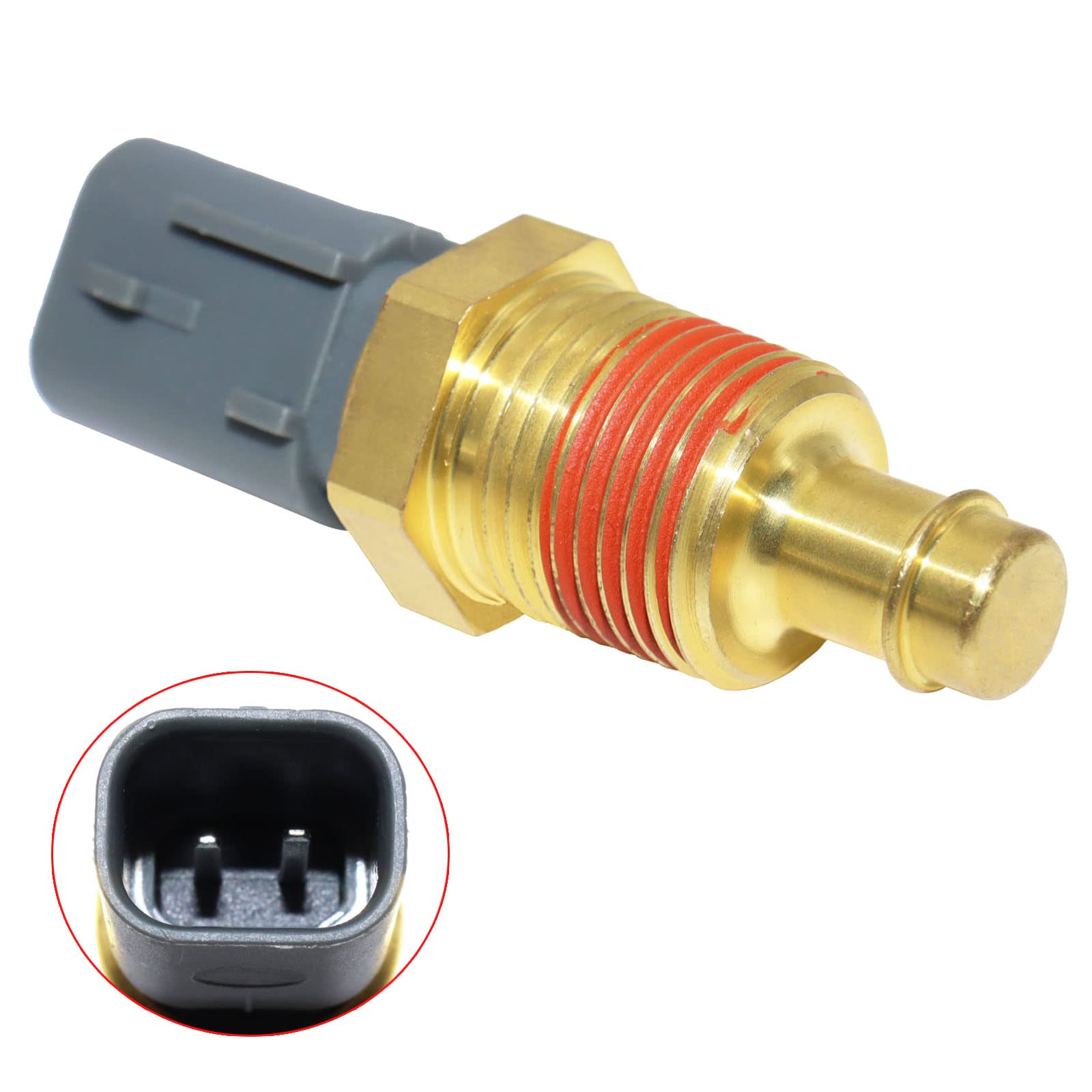 Oskyuo Engine Coolant Temperature Sensor 5149077Ab Compatible With Dodge Avenger Challenger Charger Dakota Durango Ram 1500 2500 3500 Jeep Cherokee Wrangler Grand Cherokee Chrysler 300 Town & Country