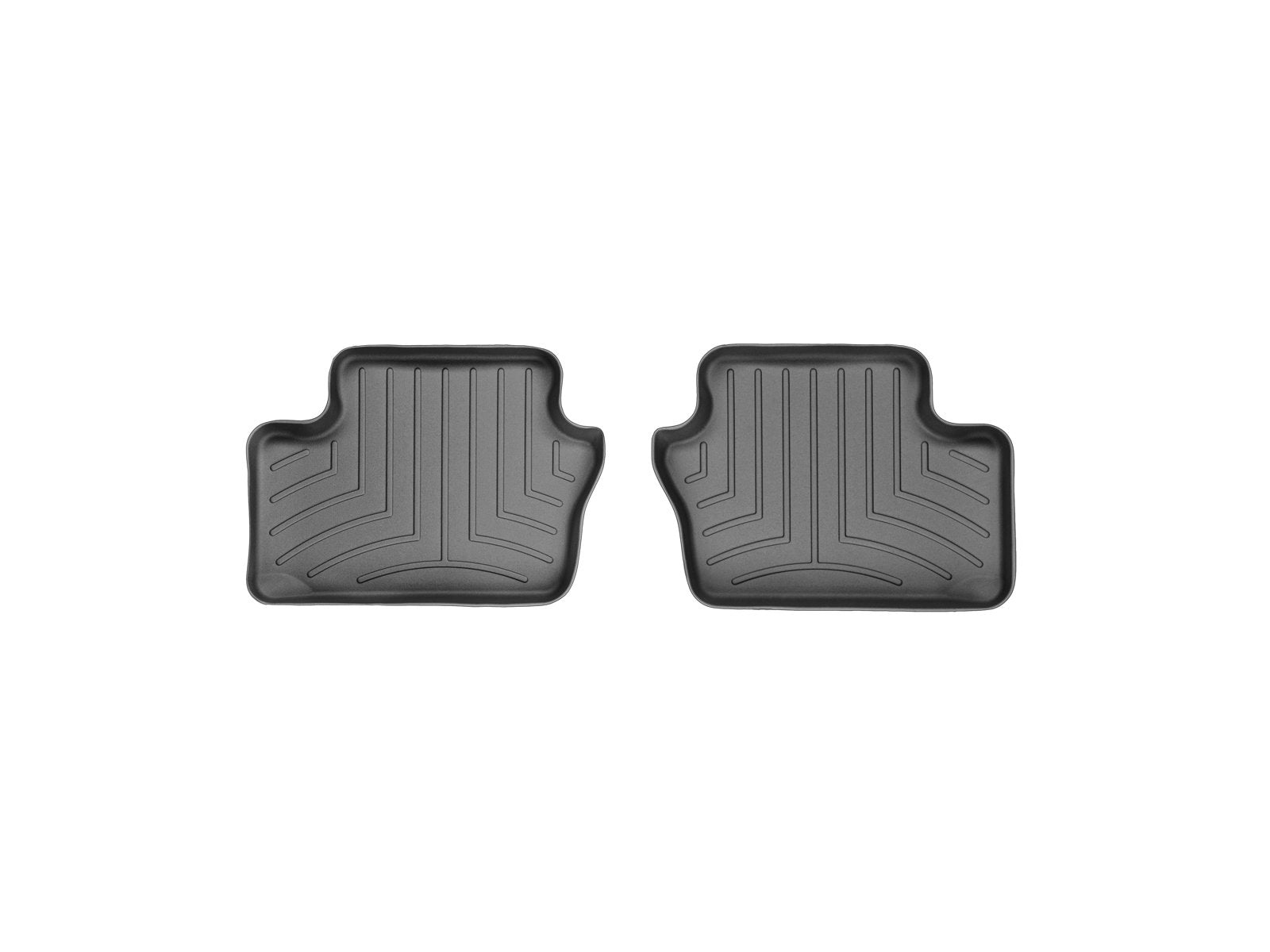 WeatherTech Custom Fit FloorLiners for Caliber, Patriot, Compass - 2nd Row (440862), Black