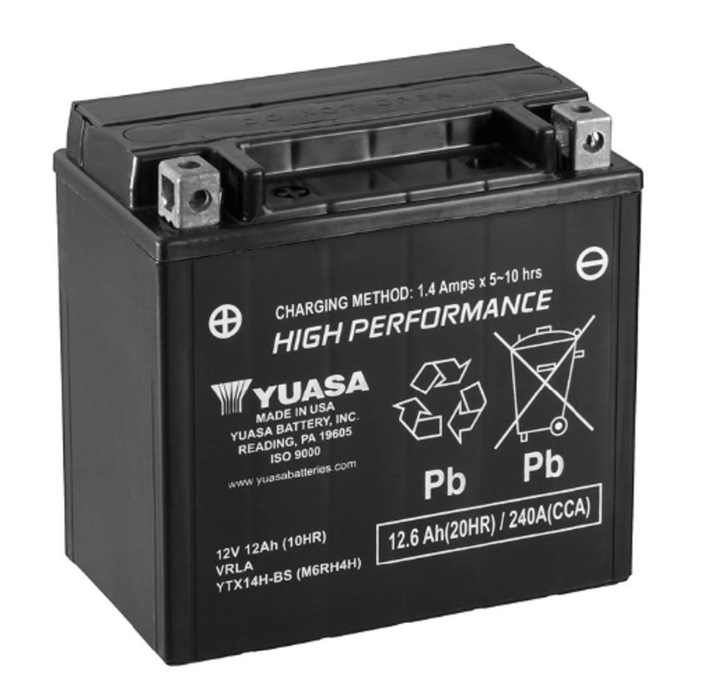 Yuasa Yuam7Rh4H Ytx14H Factory Activated H Series Agm Battery