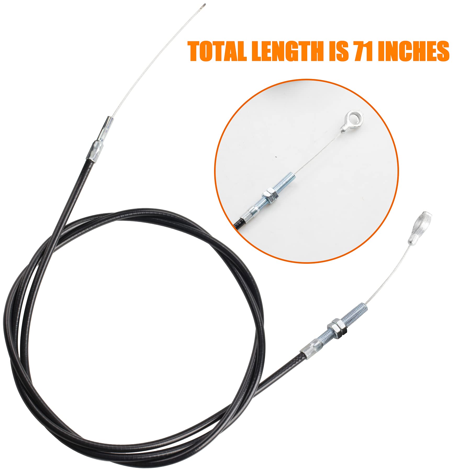 MRELC Universal Throttle Cable Compatible with Manco Go Kart 8252-1390 Go Cart