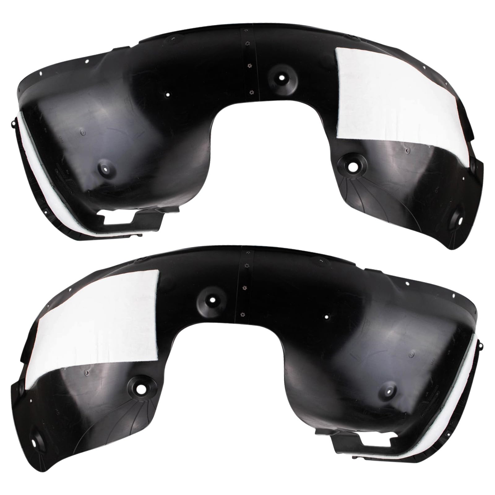 Trq Front Inner Fender Liner Set Compatible With 2020-2023 Kia Telluride Ki1248165 Ki1249165