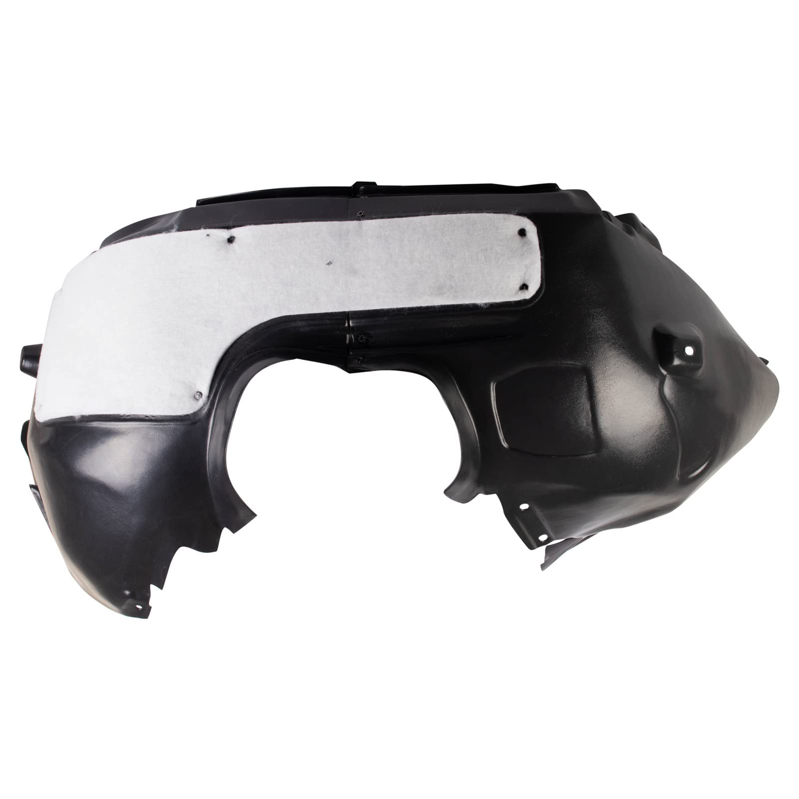 Trq Front Inner Fender Liner Set Compatible With 2016-2018 Ford Focus Fo1248182 Fo1249182