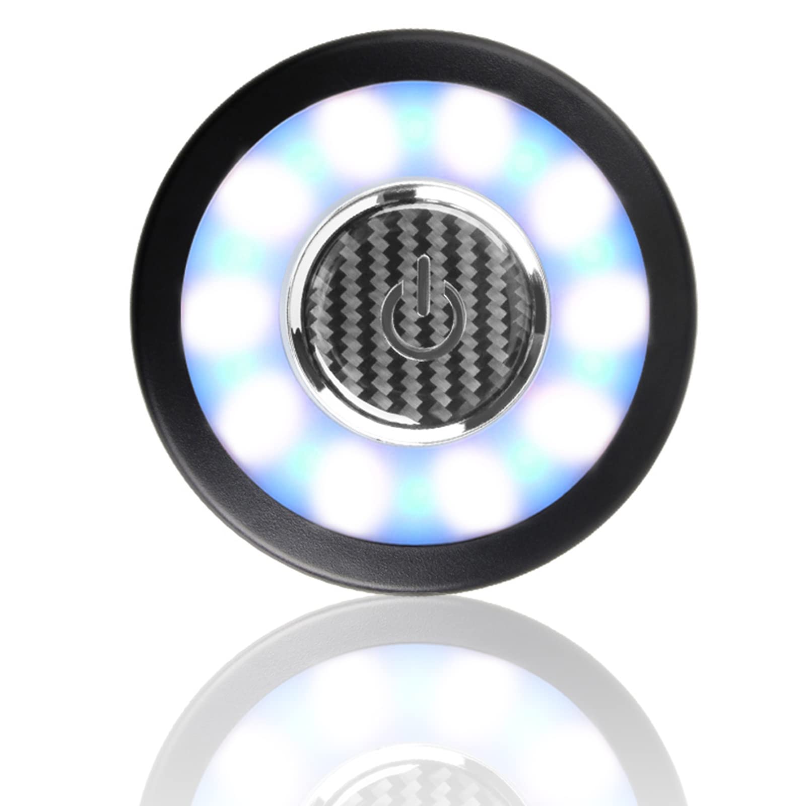 Teguangmei Auto Car Interior Ceiling Roof Dome Light Fixture with USB Rechargeable 20LED Car Dome Lamp Universal for Car Truck T