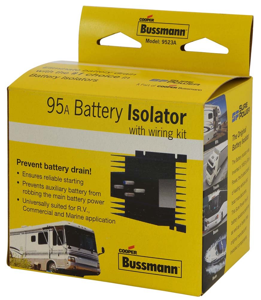 Bussmann (RB-BI-95A) 95 Amp Battery Isolator