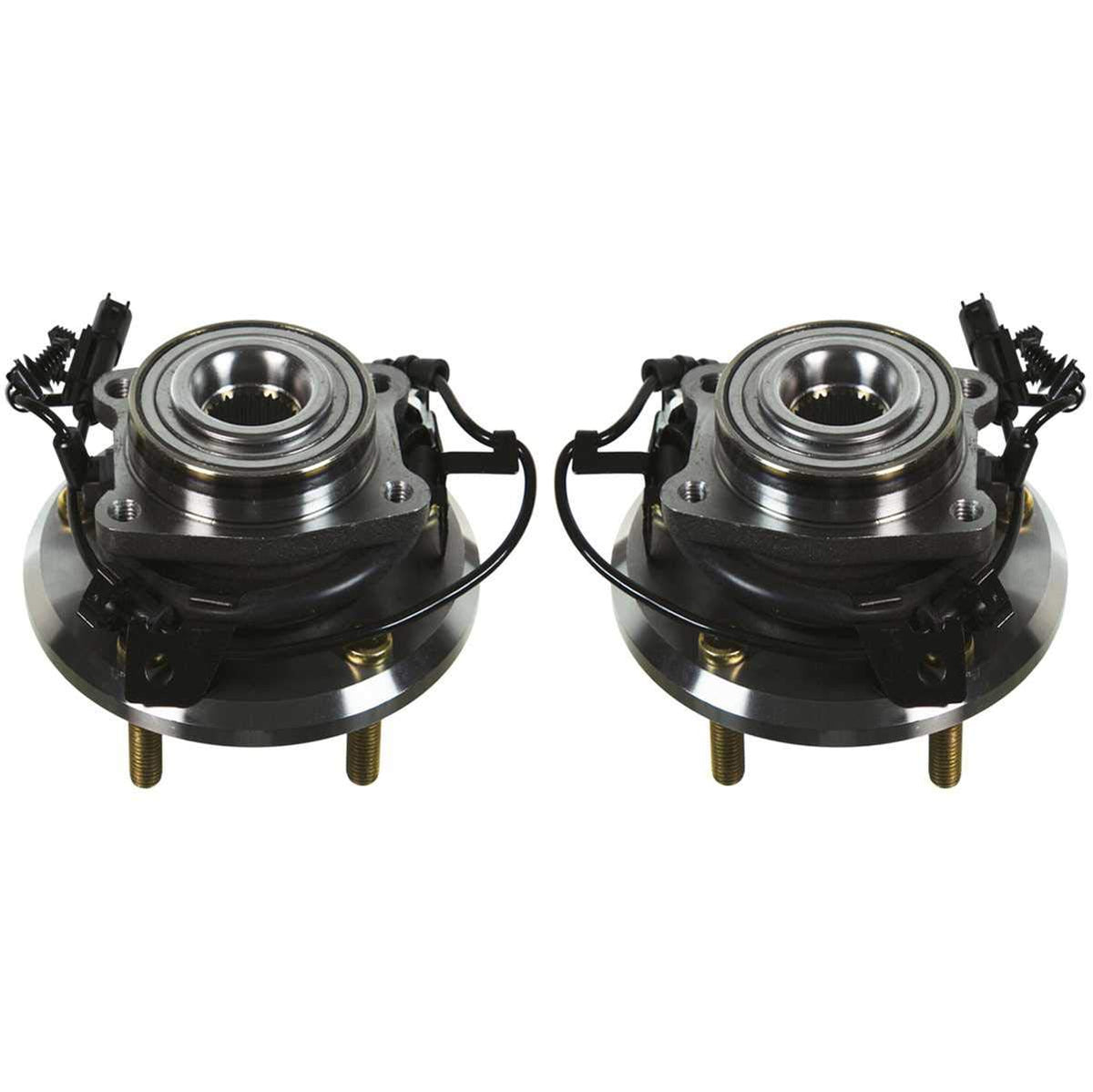 Autoshack Rear Wheel Hub Bearing Pair Of 2 Driver And Passenger Side Replacement For 2009-2018 Dodge Journey 2.4L 3.5L 3.6L V6 Awd Fwd 5-Lug Hb612480Pr