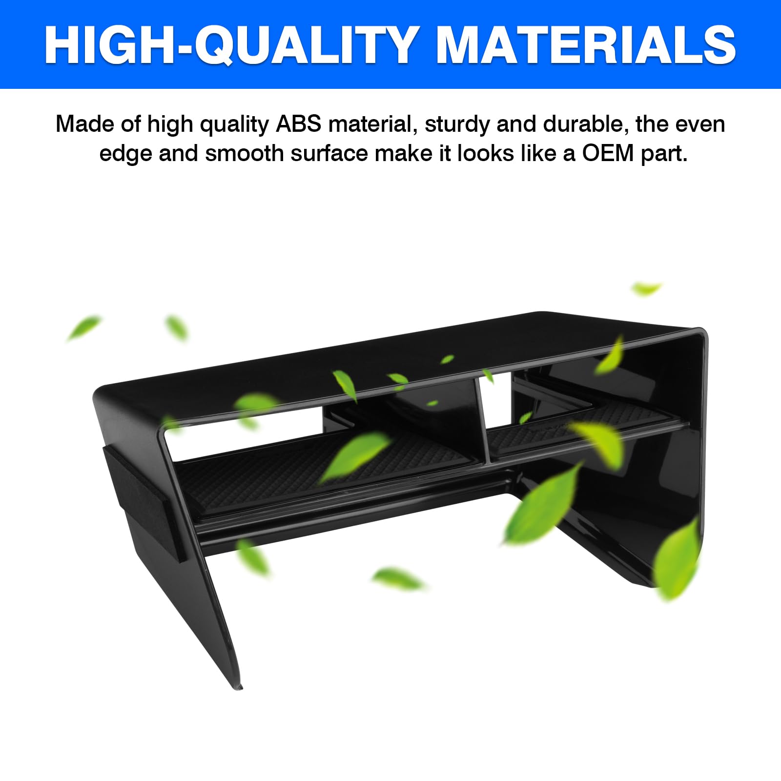 Autorder Center Console Organizer for Subaru Forester 2019-2024 Without Wireless Charger Accessories Armrest Storage Box Seconda