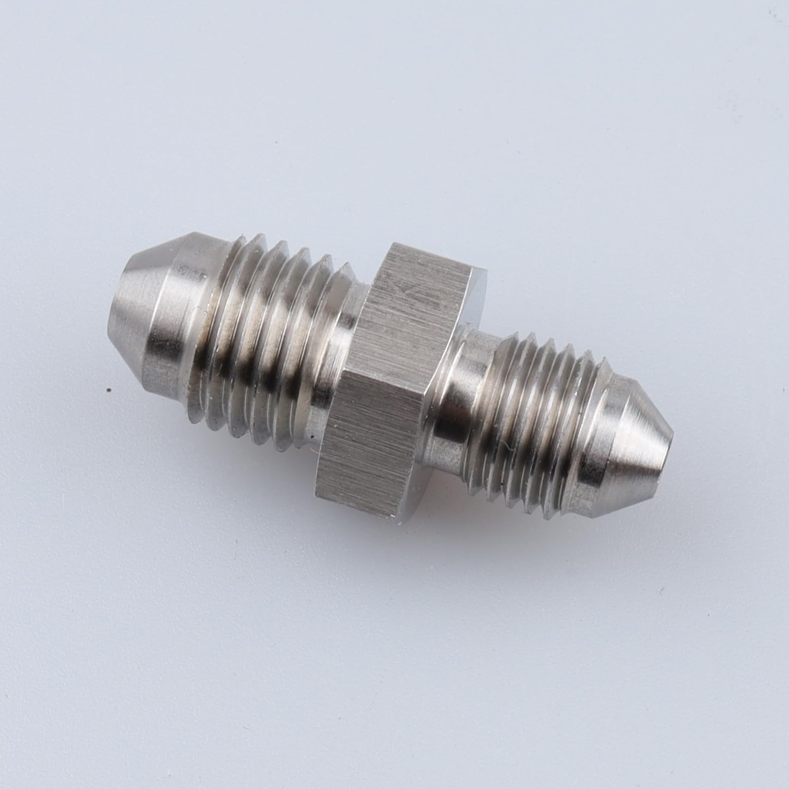 Ac Performance Stainless Steel Metric -3 An Male Flare To An4 Male Thread Union Brake Hose Fitting Adapter