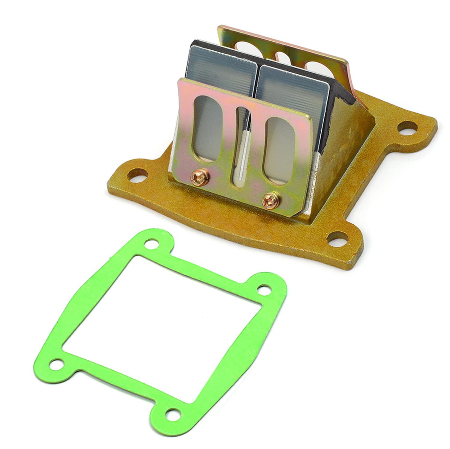 Intake Reed Valve Gasket Assy Compatible With Yamaha 215Cc Golf Cart G1 1979 1980 1983 1984 1985 1986 1989 G3 1986