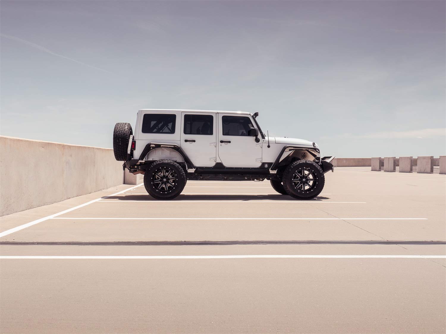 Road Armor Rda507Afr0B Rear Fendor Flares Fits Jeep Wrangler
