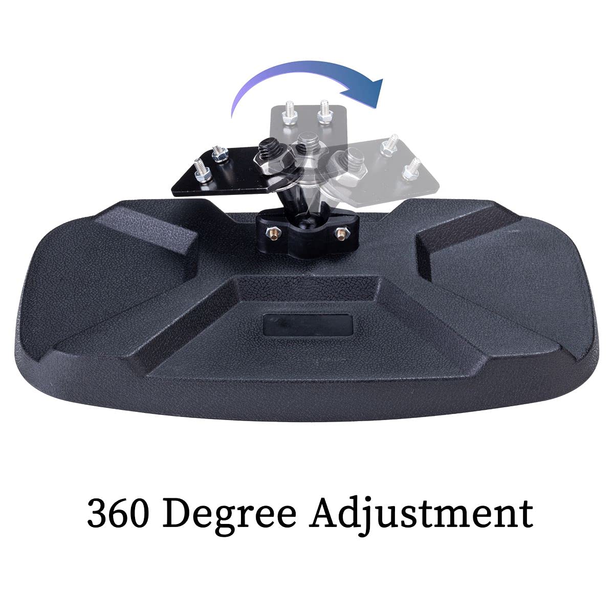 Dicater Center Rear View Mirror Compatible With Polaris Ranger 500 570 900 Xp 1000 Xp/Crew 2017-2023 High Definition Convex Rearview Mirrors