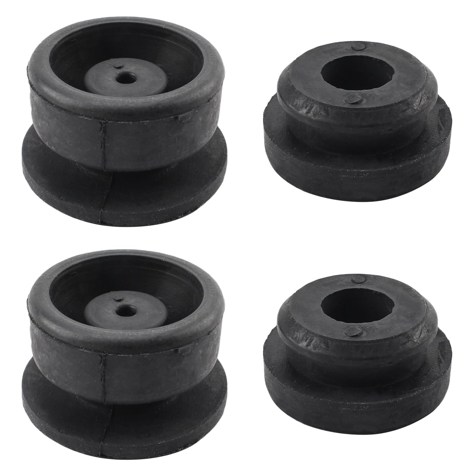 Autokay 4Pcs Radiator Upper Lower Rubber Cushion Bushing Fits For Honda Crv Civic Accord Pilot