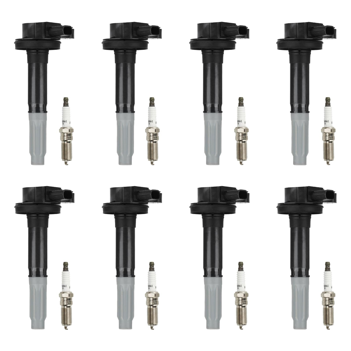 Ignition Coil Pack & Iridium Spark Plugs for Ford F-150 2011-2016 5L Before 2/5/2016, for Ford Mustang 2011-2015 5L, UF-622 UF62