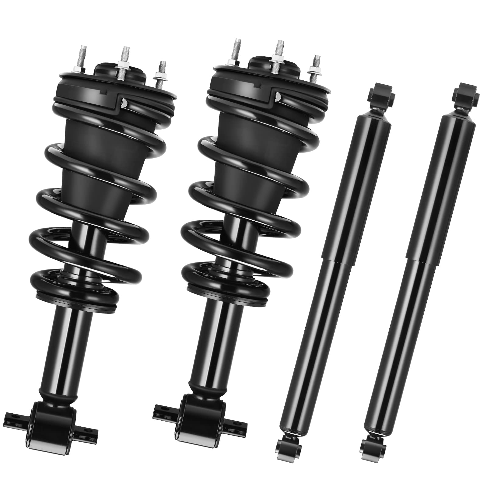 Yitamotor Front Complete Strut Rear Suspension Shocks Compatible With 2007-2020 Chevrolet Suburban Tahoe Avalanche 2007-2020 Gmc