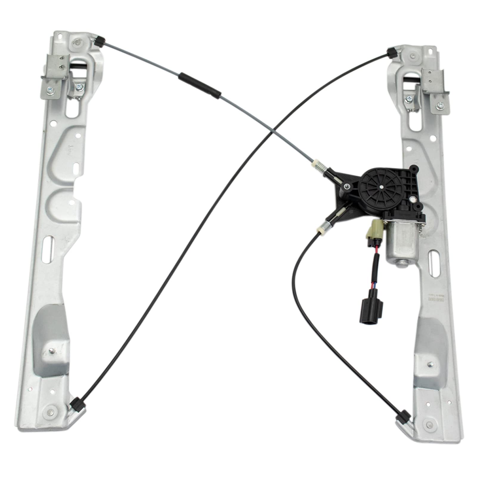 Trq Front Left Power Window Regulator & Motor Assembly Drivers Side Compatible With 2009-2010 Ford F-150 Fo1350168
