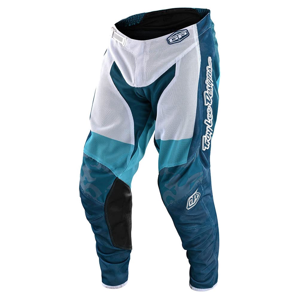 Troy Lee Designs GP Air Pant for Moto MX Motocross, Veloce Camo Marine, 36