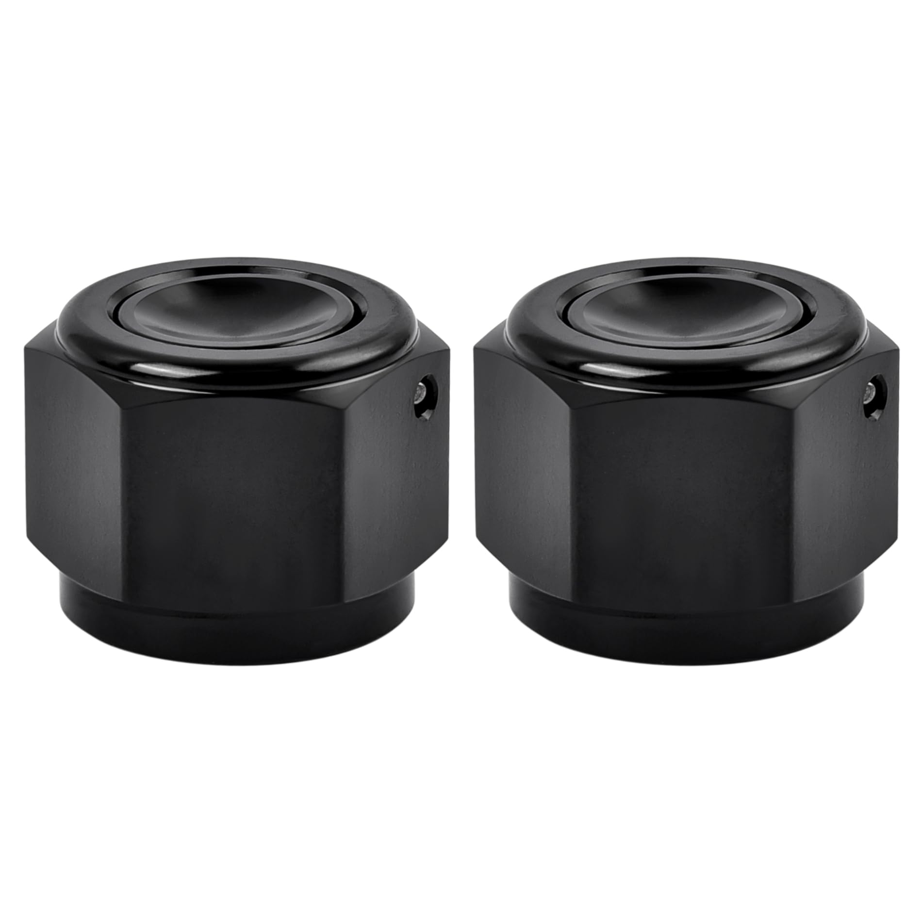 Evil Energy 16An Flare Cap Block Off Fitting Plug Black 2Pcs