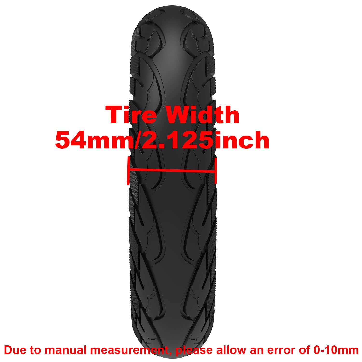 Baibiking 1 Pcs Rubber Solid Tires 10X2.125 For Xiaomi M365 And Gotrax G4 Electric Scooter Wheels Replacement Tire Front Or Rear Honeycomb Tires