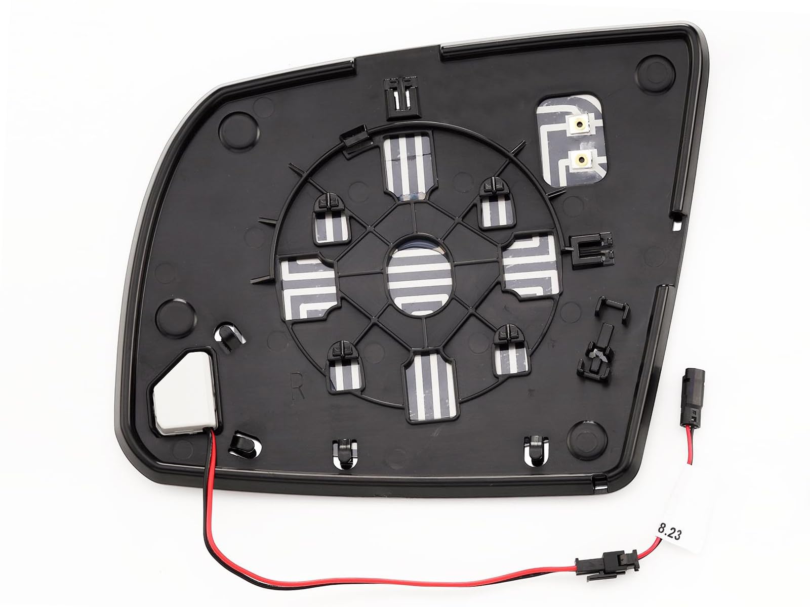 APA Replacement for Exterior Rear View Mirror Glass Power Heated with Blind Spot Detection 2014-2021 Tundra 2018-2022 Sequoia Pa