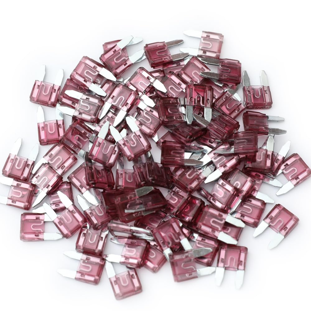 75 Pcs 40Amp Mini Fuse, 40 A Mini Car Blade Automotive Fuses for Car RV Truck SUV Motorcycle Boat
