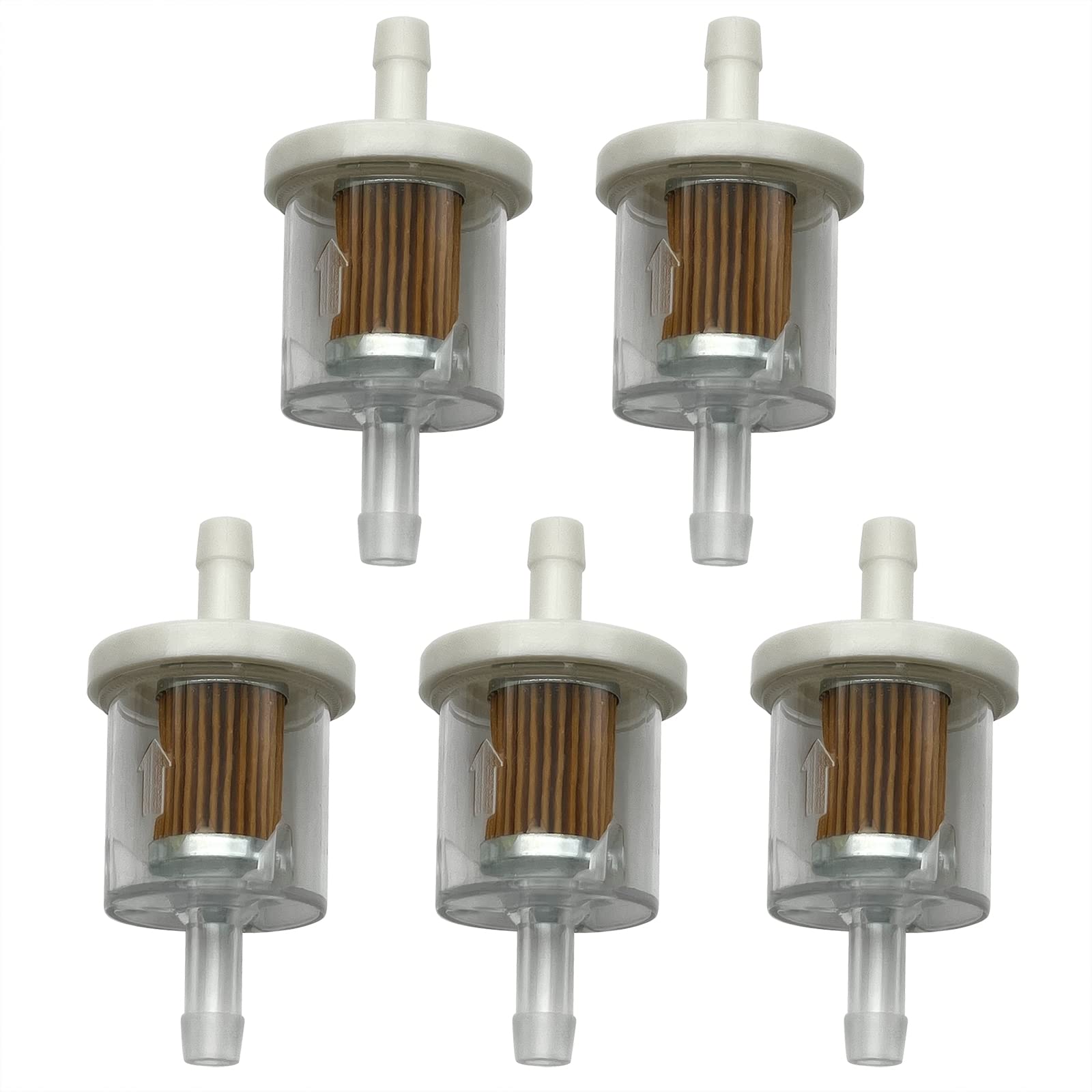 Replacement Fuel Filter For Bs 1/4 Inch Inline 40 Micron Fuel Filter Compatible With Kawasaki Fh430V