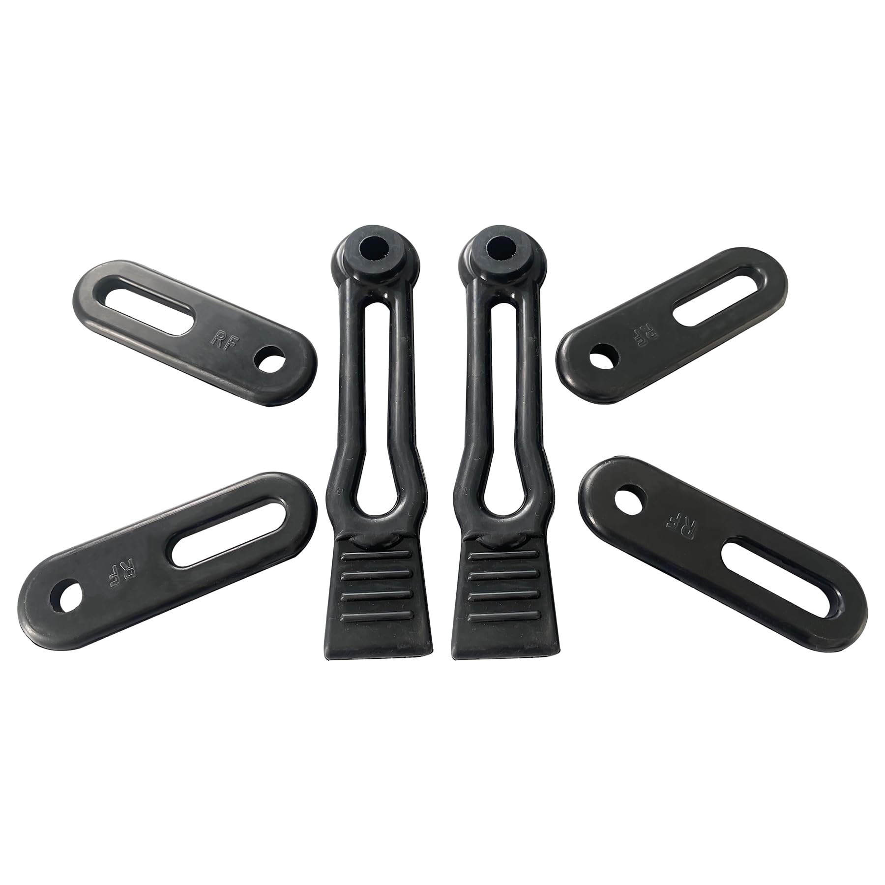 C Clink Hood Strap Door Rubber Return Set Fits Hisun Yamaha Rhino 450 660 700 Utv,Hs400 500,600,700,Msu500,Massimo,Ys,Hs,Tsc