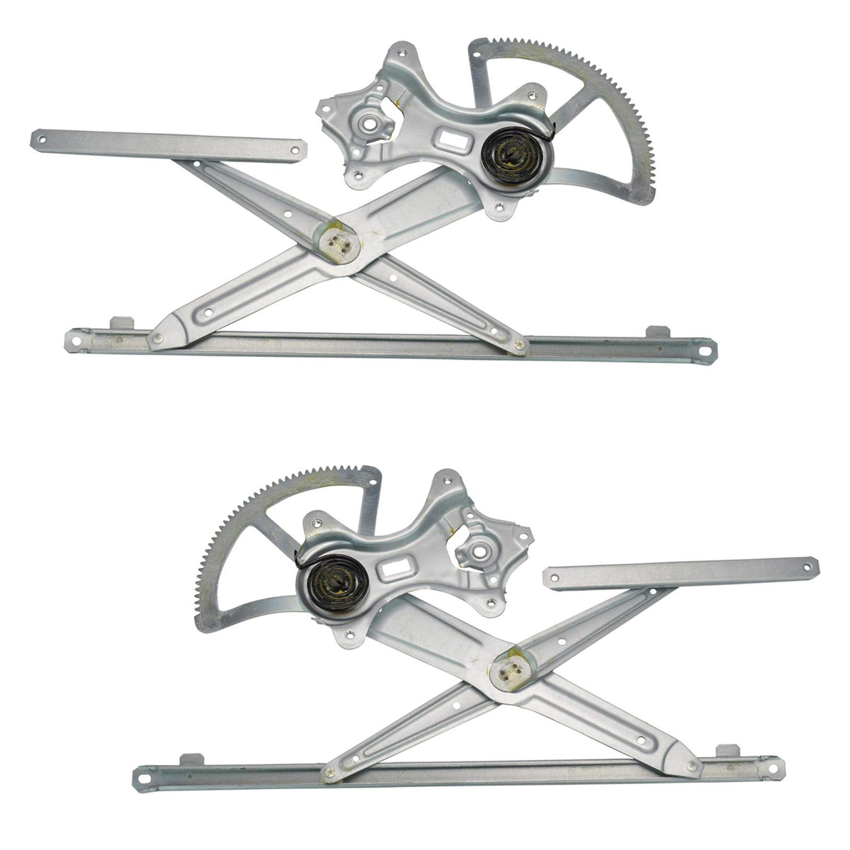 Trq Front Power Window Regulator Set Compatible With 2001-2007 Toyota Sequoia 2004-2006 Tundra