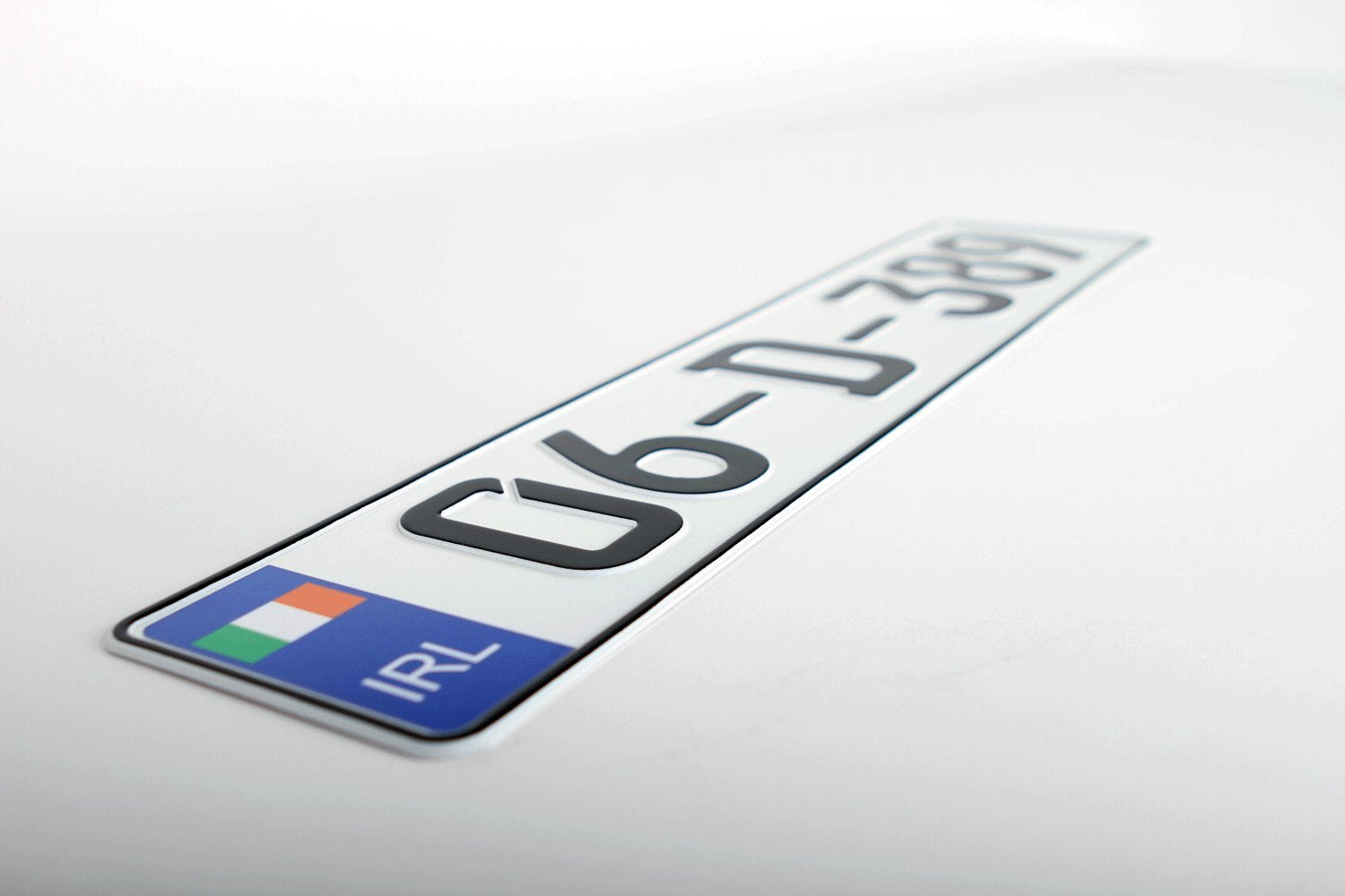 Ireland European License Plate - Random Characters