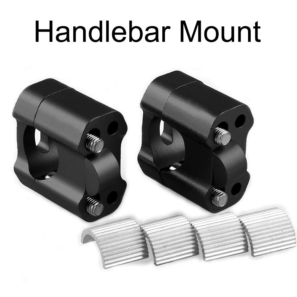 Motorcycle Handlebar Risers 1 1/8 Inch 28Mm Or 7/8 Inch 22Mm Universal Handle Bars Mount Clamp Fit Harley Kawasaki Suzuki Yamaha Honda Sportster Road King Cruisers Choppers Atv Dirt Bike Ktm Husaberg