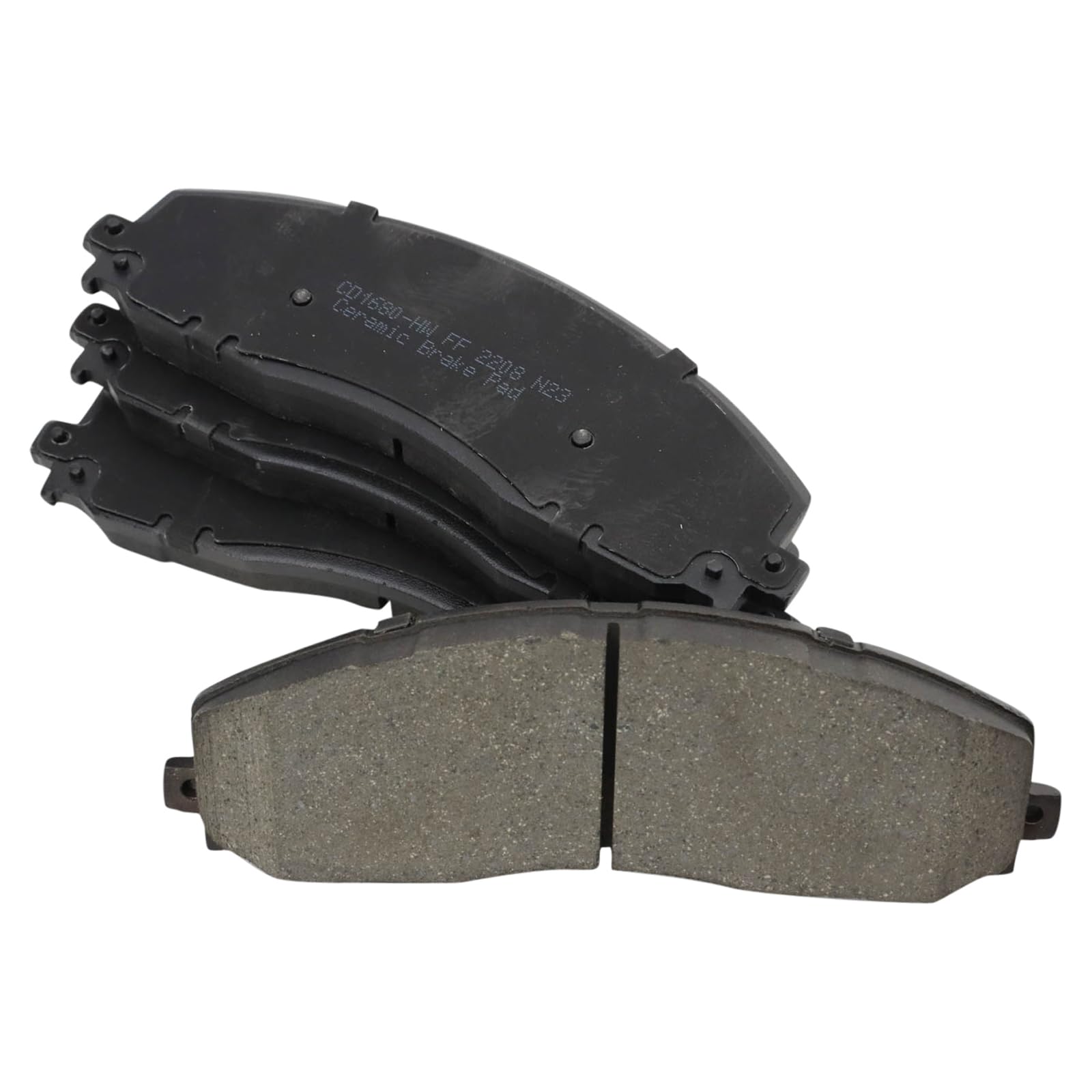 TRQ Front Brake Pads Ceramic Compatible with 2013-2021 Ford F-250 Super Duty F-350 Super Duty 2013-2016 F-450 Super Duty