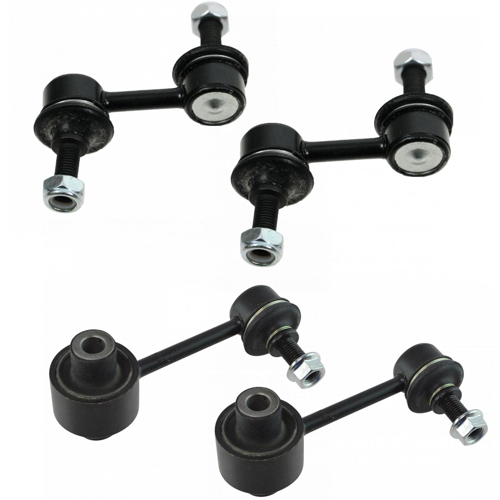 Trq Front & Rear Sway Bar Stabilizer Link Set Compatible With 2008-2016 Subaru Impreza