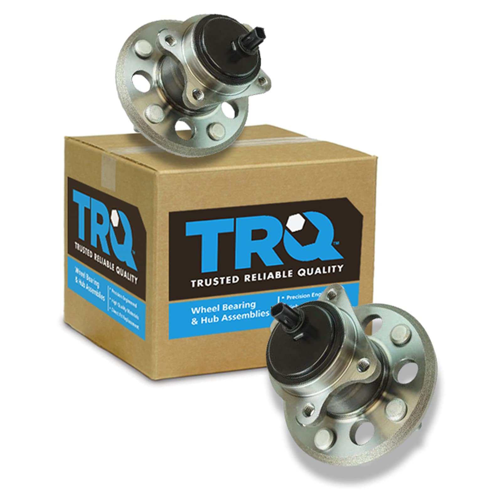 Trq Rear Wheel Hub Bearings Assembly Set Compatible With 2016-2018 Lexus Es300H Es350 2013-2018 Toyota Avalon 2012-2017 Camry