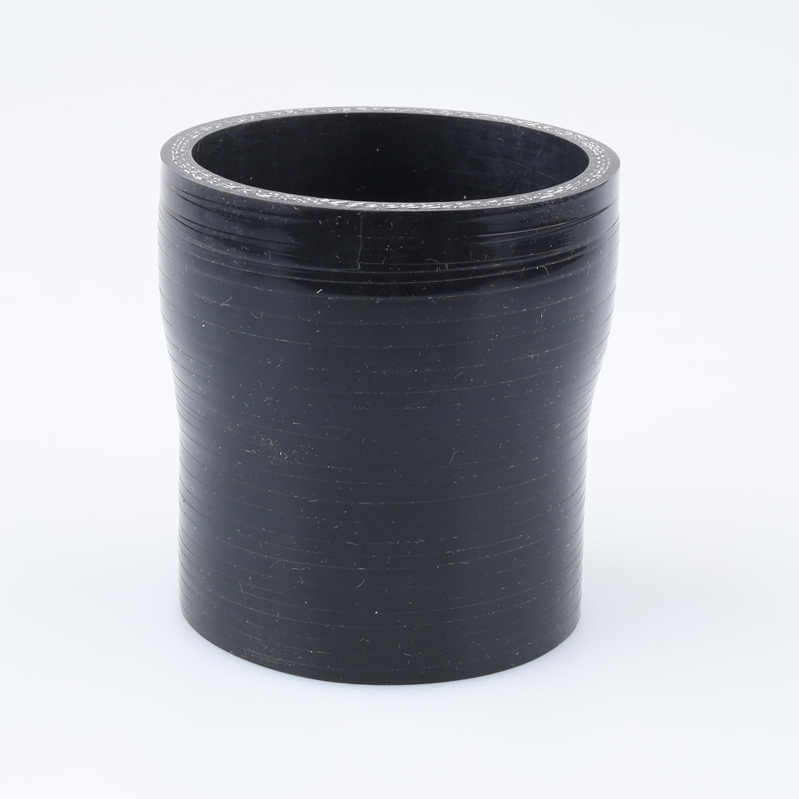 Ac Performance Id 2.5'' To 2-3/16'' (64Mm To 55Mm) Silicone Hose Straight Reducer 3-Ply Reinforced Black, 3'' Length