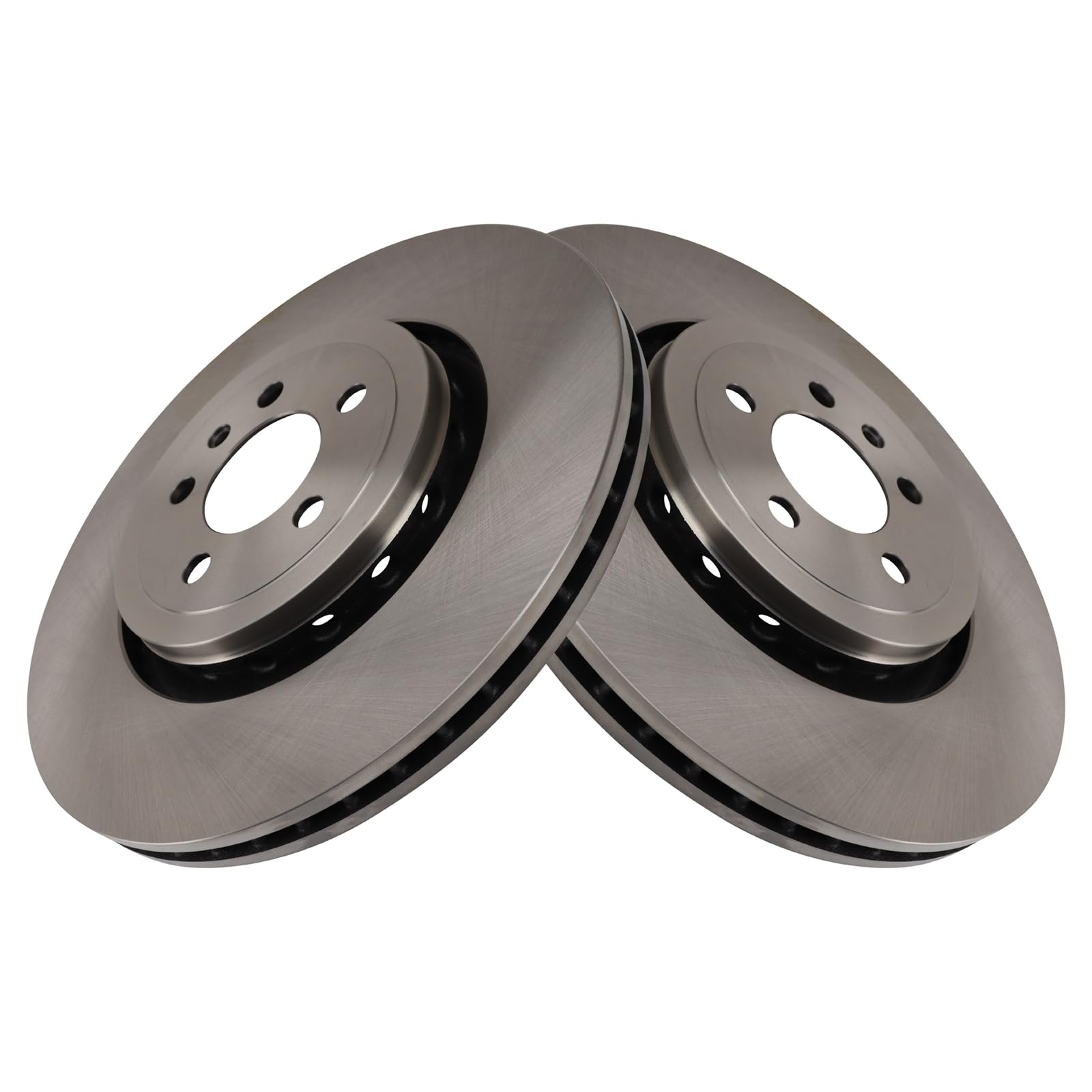 Trq Front Brake Rotors Set Compatible With 2014-2023 Dodge Charger