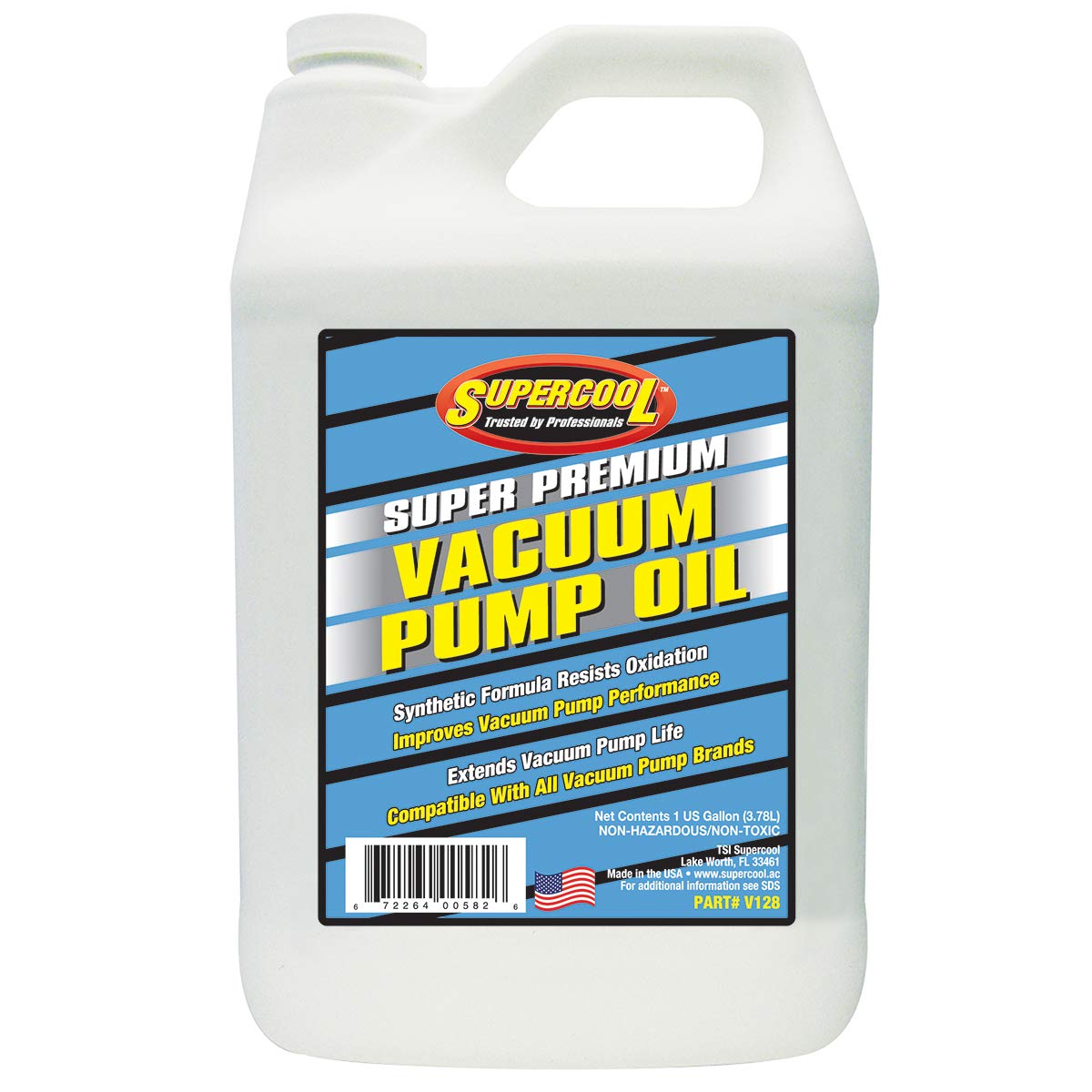 TSI Supercool Vacuum Pump Oil, 1 Gal. (V128)