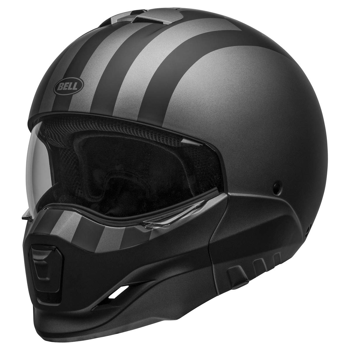 Bell Broozer Helmet (Free Ride Matte Gray/Black - Medium)