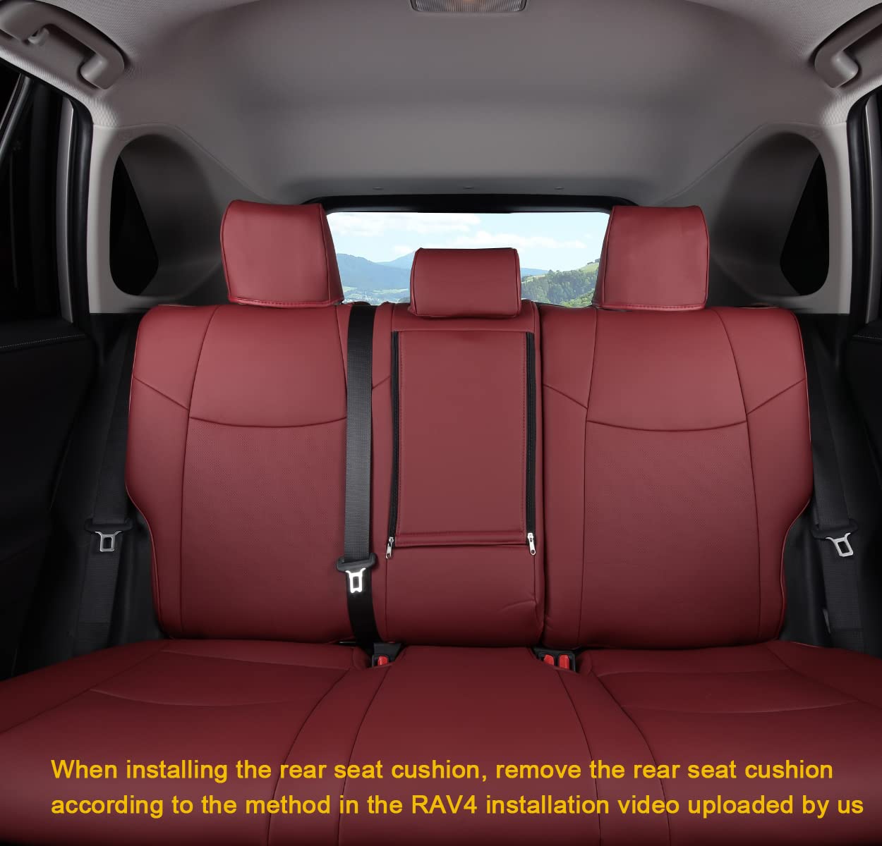 Luluda Custom Fit Rav4 And Venza Seat Covers Fit For Toyota Rav4 2019 2020 2021 2022 2023 2024 2025 Prime And Xse Hybrid With Wa