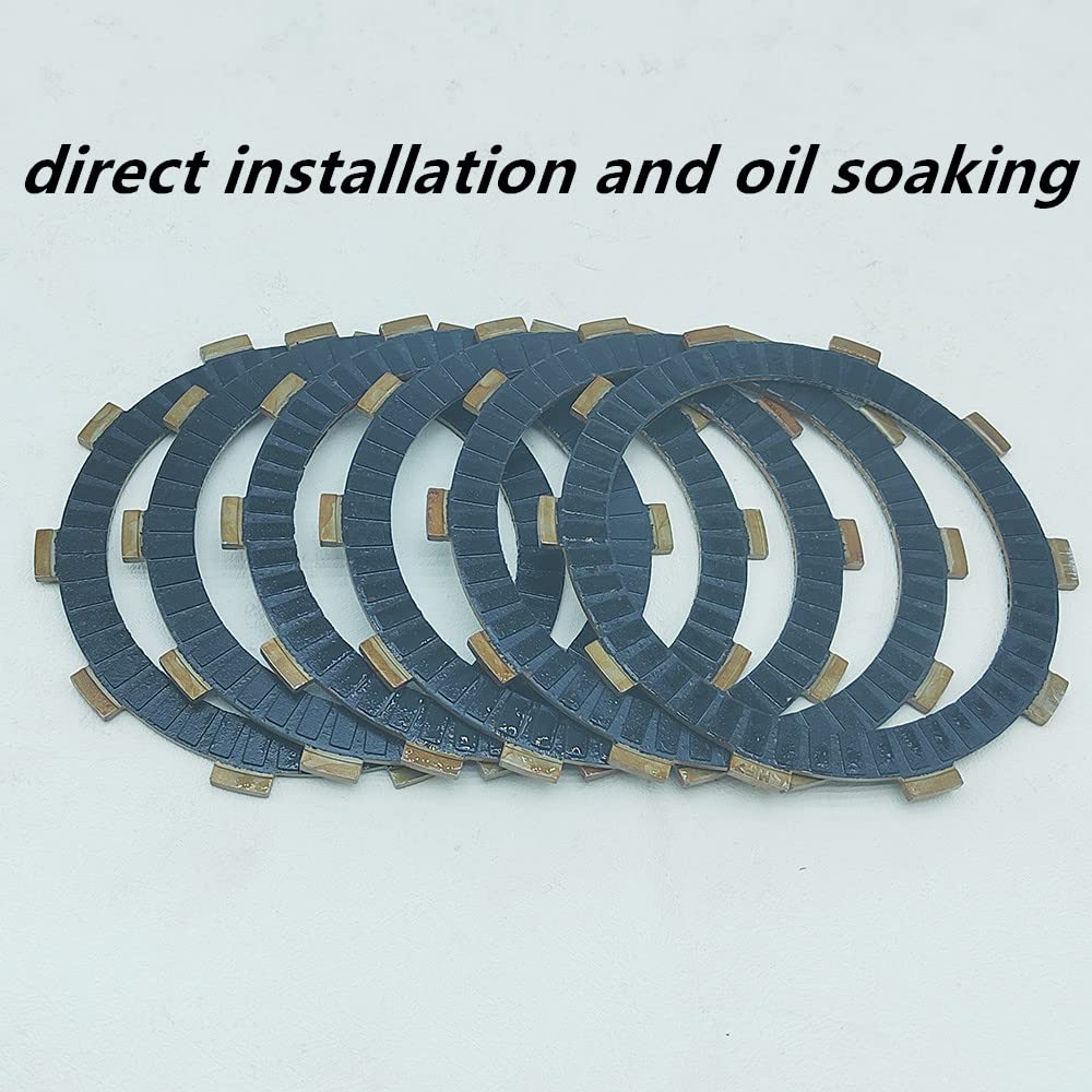 Biglknm Clutch Kit Friction Plates & Heavy Duty Springs Gasket Compatible For Honda Sportrax 300 Trx300Ex 1993-2008 Trx300X 2X4 2009 300Ex 300X