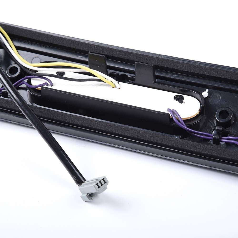 Pit66 Led 3Rd Brake Light, Compatible With 15-20 Ford F150 Rear High Mount Stop Parking Light Lamp Cargo Light Assembly Clear Le